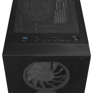 EVEREST DUSK 600W 4x12CM RGB FAN ATX TEMPERED GLASS 2xUSB2.0/1xUSB3.0 SİYAH MID TOWER GAMİNG KASA