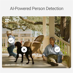 EZVIZ 4MP Box 2mm Wall-Light Wıfı Kablosuz IP Kamera CS-LC3