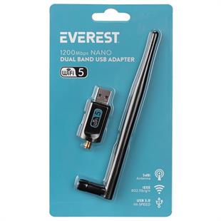 Everest EWN-AC1200 2T2R AC1200 USB3.0 Kablosuz Adaptör