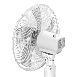 Everest FAN11 Cool Air 16 50 Watt 5 Pervaneli 3 Kademe 1200RPM Zaman Ayarlı Vantilatör - Beyaz