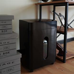 Everest JP-727C Çapraz Kesim 23L 42DB±3 Boyut 37.7*28.2*54 Siyah Sessiz Kağıt Kesme Makinesi