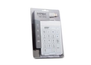 Everest KB-2014 USB Nümerik beyaz key pad