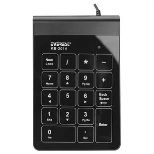 Everest KB-2014 USB Nümerik siyah key pad