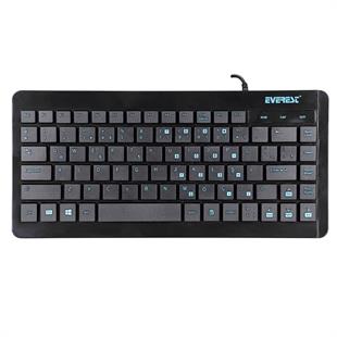 Everest KB-410  Q USB Mini siyah klavye