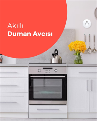 FONRI Wıfı Kablosuz Akıllı Duman Sensörü