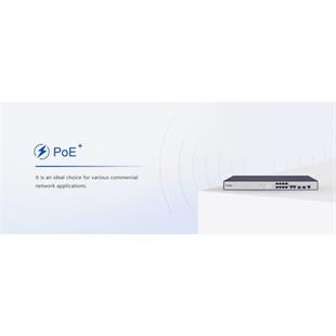 FOREDGE 8port POE PS3008XGPSH 8-2.5 GBE/2-10 GBE 2-10GBE SFP 250W LAYER3 YÖNETİLEBİLİR SWITCH