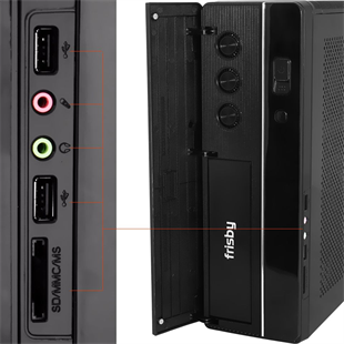 FRISBY 300w FC-S6020B Standart Slim ATX PC Kasası