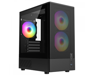 FRISBY 550W FC-8975B Gaming Micro-Tower PC Kasası