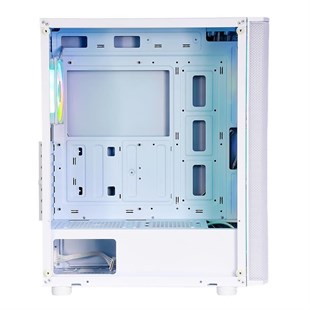FRISBY 650w 80+ CM-106 ARGB Gaming Mid-Tower PC Kasası Beyaz