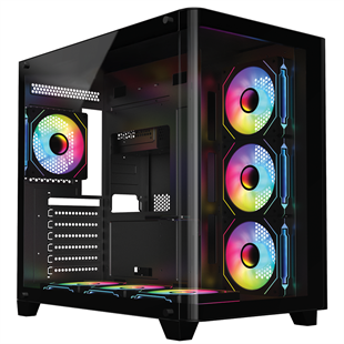 FRISBY FC-9545G-750W 750W 80+ Bronze Siyah Mid Tower ATX Kasa