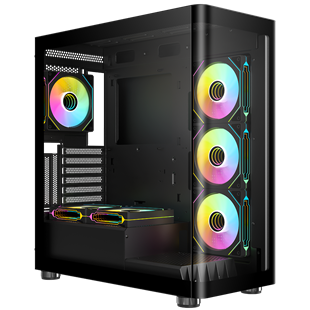 FRISBY FC-9570G VANTA-G 750W 80+ Bronze Siyah Mid Tower ATX Kasa