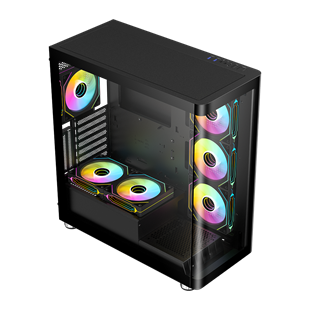 FRISBY FC-9570G VANTA-G 750W 80+ Bronze Siyah Mid Tower ATX Kasa