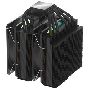 FSP MP7-BA ARGB Hava Soğutmalı AM5-1851p Dual İşlemci Fanı Siyah