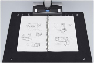 FUJITSU A3/A4 SV600 Tepegöz Döküman Tarayıcı