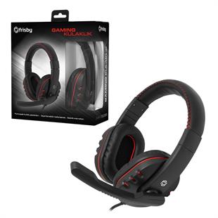 Frisby  FHP-720BR Mikrofonlu siyah kulaklık