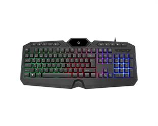 Frisby FK-4860QU USB Q ışıklı MM siyah klavye