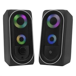 Frisby FS-2138U 2.0 USB RGB LED siyah hoparlör