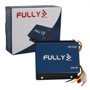 Fully 2412 24V/12V DC-DC 30 Amper Oto Akü Voltaj Konvertör Oto-Kamyon-Tır Uyumlu