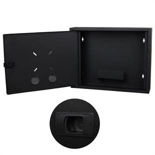 Fury 45x35x10cm Dik Tip Siyah DVR / NVR Güvenlik Kabini Pano