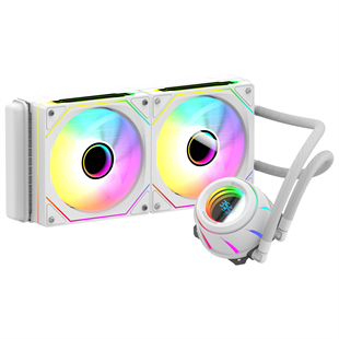 GAMEBOOSTER 240MM BLADE 240B GB-LCS-BL240W ARGB AM5-1851p Sıvı Soğutmalı İşlemci Fanı Beyaz