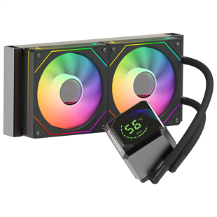 GAMEBOOSTER 240MM SIGHT PRO 240B GB-LCS-SP240B ARGB AM5-1851p Sıvı Soğutmalı İşlemci Fanı