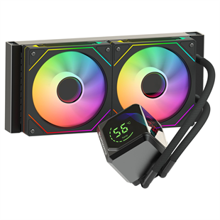 GAMEBOOSTER 240MM SIGHT PRO 240B GB-LCS-SP240B ARGB AM5-1851p Sıvı Soğutmalı İşlemci Fanı
