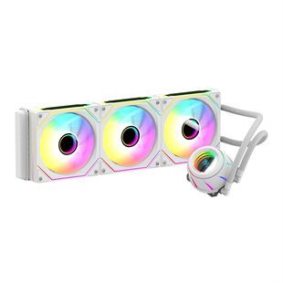 GAMEBOOSTER 360MM BLADE 360W GB-LCS-BL360W ARGB AM5-1851p Sıvı Soğutmalı İşlemci Fanı Beyaz