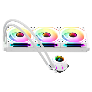 GAMEBOOSTER 360MM BLADE 360W GB-LCS-BL360W ARGB AM5-1851p Sıvı Soğutmalı İşlemci Fanı Beyaz
