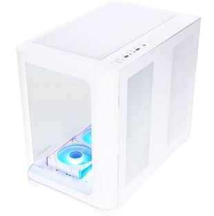 GAMEBOOSTER 750W 80+ BRONZE Seaview GB-G2852W Gaming Mid-Tower PC Kasası Beyaz