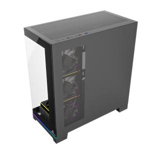 GAMEBOOSTER 850W 80+ BRONZE NYVRA SYNC JBST-GBJML07 4-ARGB Fanlı Gaming Mid-Tower PC Kasası