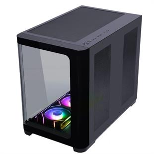 GAMEBOOSTER 850w 80+ BRONZE GB-G2852B-850W Gaming Mid-Tower PC Kasası Siyah 7-Fanlı