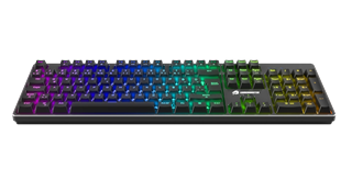 GAMEBOOSTER G24B Enigma Rainbow Aydınlatmalı Red Switch Mekanik Siyah Oyun Klavyesi