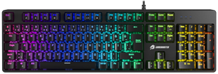 GAMEBOOSTER G24B Enigma Rainbow Aydınlatmalı Red Switch Mekanik Siyah Oyun Klavyesi