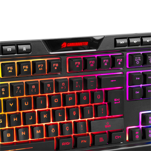 GAMEBOOSTER G69K Outlander Rainbow Aydınlatmalı Membrane Oyun Klavyesi