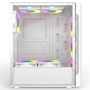 GAMEBOOSTER GB-T005MW Gaming Mid-Tower PC Kasası Beyaz