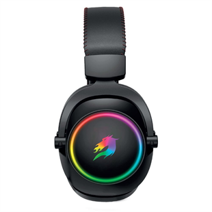 GAMEBOOSTER WBH44  RGB Wireless 2.4G+BT Siyah Oyuncu Kulaklığı