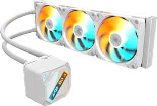 GIGABYTE 360MM GAMING 360 ICE ARGB AM5-1851p Sıvı Soğutmalı İşlemci Fanı Bayaz
