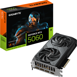 GIGABYTE 8GB RTX5060 GV-N5060WF2OC-8GD GDDR7 128bit HDMI-DP PCIE 5.0