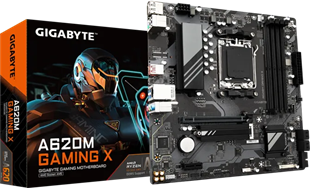 GIGABYTE A620M GAMING X DDR5 HDMI-DP PCIE 5.0 AM5 mATX