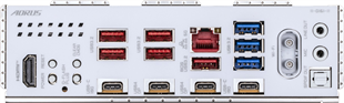 GIGABYTE AORUS PRO X ICE X870E DDR5 HDMI PCIe 5.0 AM5 ATX Beyaz