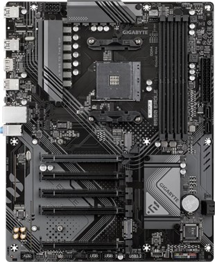 GIGABYTE B550 EAGLE DDR4 3200MHz HDMI M.2 ATX AM4