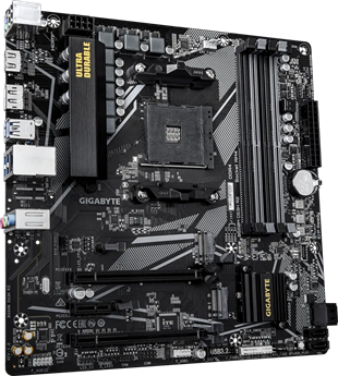 GIGABYTE B550M DS3H R2 DDR4 HDMI DP PCIe 16X v4.0 AM4 mATX