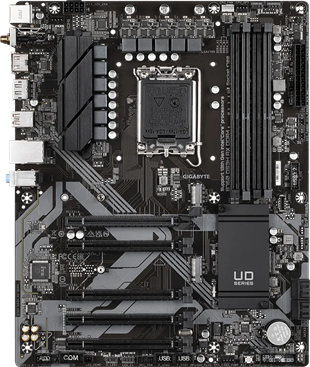 GIGABYTE B760 DS3H AX WIFI6E DDR4 HDMI-DP PCIE 4.0 1700p ATX