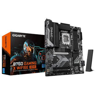 GIGABYTE B760 GAMING X WIFI6E DDR5 HDMI-DP TYPEC PCIE 4.0 1700p ATX