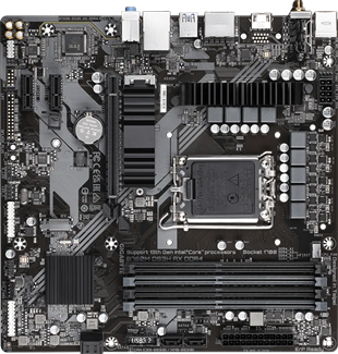 GIGABYTE B760M DS3H AX WIFI6E DDR4 HDMI TYPE-C DP PCIE 4.0 1700p mATX