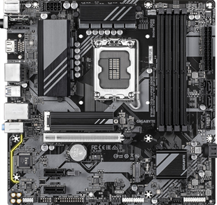 GIGABYTE B760M DS3H WIFI6E DDR5 HDMI VGA DP 1700p mATX