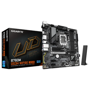 GIGABYTE B760M DS3H WIFI6E GEN5 DDR5 HDMI-DP PCIE 4.0 mATX
