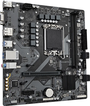 GIGABYTE B760M-E DDR5 HDMI VGA DP PCIe 4.0 16X 1700p mATX