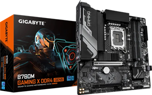 GIGABYTE B760M GAMING X GEN5 DDR4 HDMI-DP PCIE 4.0 1700p mATX