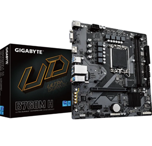 GIGABYTE B760M-H DDR5 VGA-HDMI PCIe 4.0 1700p mATX